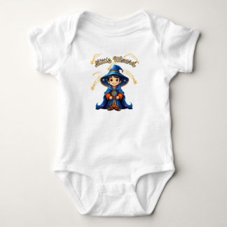 Body Para Bebê Pequeno Feiticeiro – Bodysuit de Bebê para Hallowe