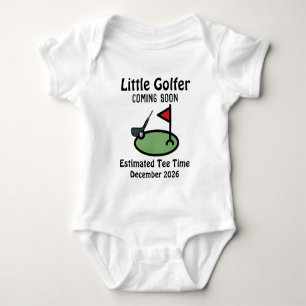 Body Para Bebê Pequeno Golfista - Companheiro de Golfe Hora da Te