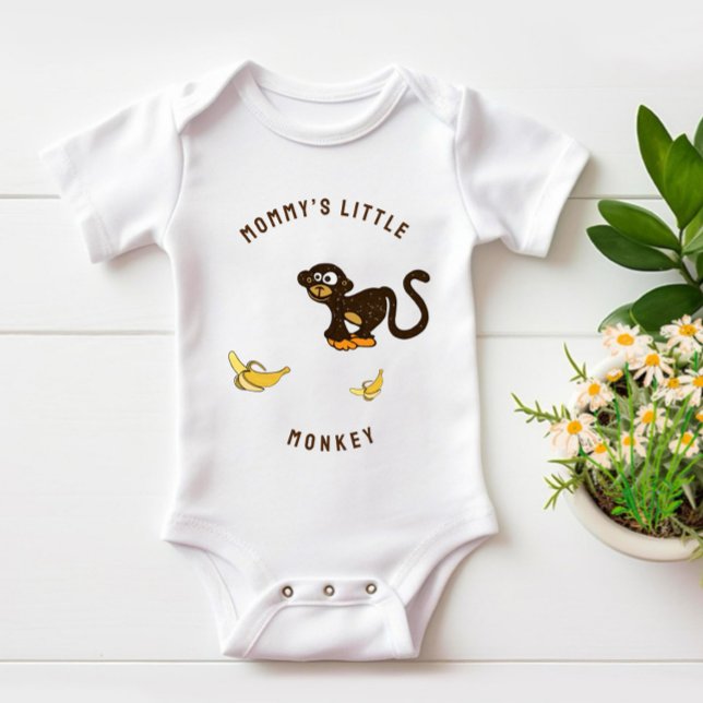 Body Para Bebê Pequeno macaco (Criador carregado)