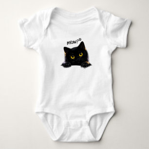 Body Para Bebê Pequeno Miau