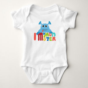 Body Para Bebê pequeno monstro
