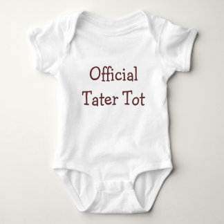 Body Para Bebê Pequeno oficial de Tater