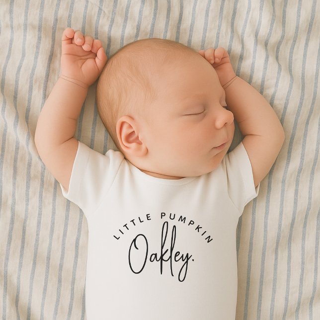 Body Para Bebê Pequeno Pumpkin Halloween Unisex Bebê Roupa (Criador carregado)