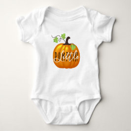 Body Para Bebê Pequeno Pumpkin | Paleta de outono neutro entre ho