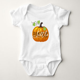 Body Para Bebê Pequeno Pumpkin   Paleta de outono neutro entre ho