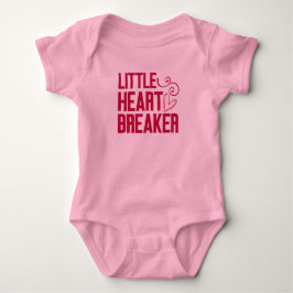 Body Para Bebê Pequeno Quebra-Coração 