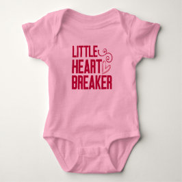 Body Para Bebê Pequeno Quebra-Corações 
