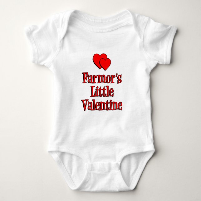 Body Para Bebê Pequeno Valentim da Vovó (Frente)
