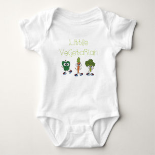 Body Para Bebê Pequeno Vegetal