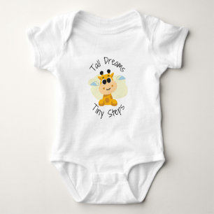 Body Para Bebê "Pequenos passos do sonho alto"