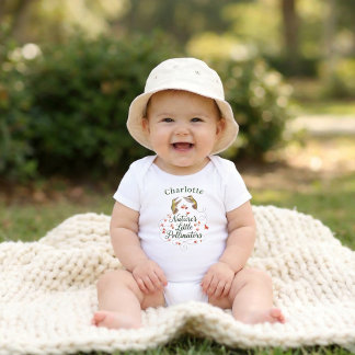 Body Para Bebê Pequenos Polinizadores da Natureza Personalizados 
