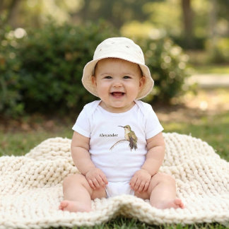 Body Para Bebê Pequenos Polinizadores Personalizados Selvagens e 