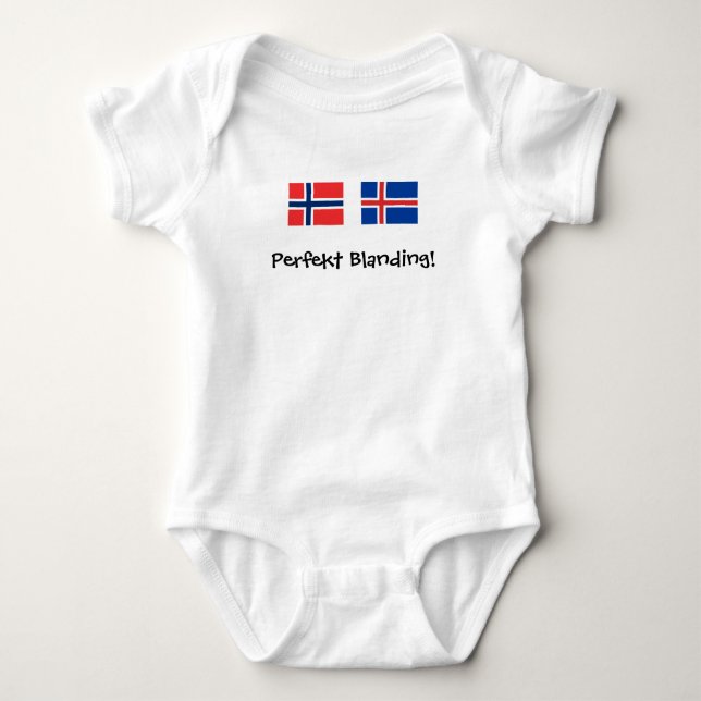 Body Para Bebê Perfekt Banding (Perfect Mix) (Frente)