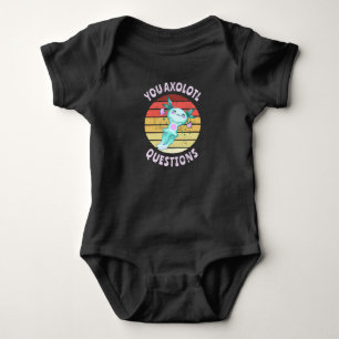 Body Para Bebê Perguntas axolotl