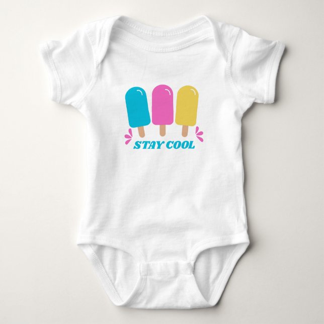 BODY PARA BEBÊ PERMANEÇA FRESCO (Frente)