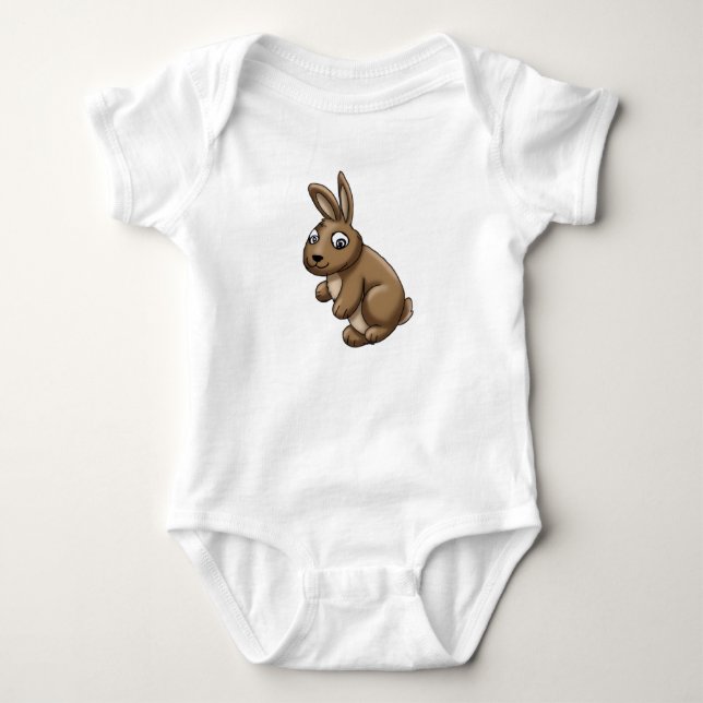 Body Para Bebê Pernalonga (Frente)