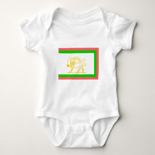Body Para Bebê Persa Bandeira (1906)