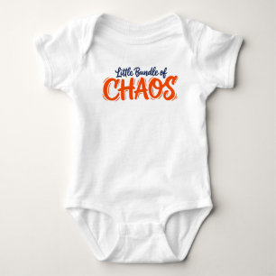 Body Para Bebê Personalidade de Bebê Pequeno Caos