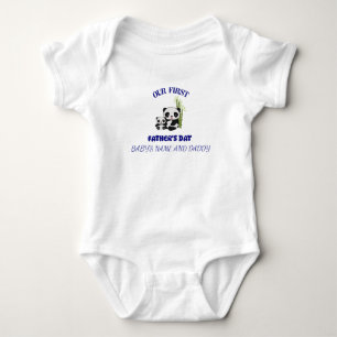 BODY PARA BEBÊ PERSONALIZADA A CORRESPONDÊNCIA DO NOSSO PRIMEIRO 