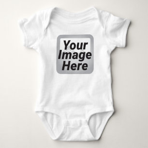 Body Para Bebê Personalizado 18 meses de Bodysuit do bebê