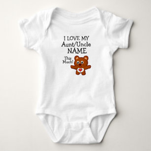 Body Para Bebê Personalizado Eu Amo Minha????? O Seu Nome É Assi