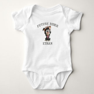 Body para bebê Personalizado Future Rider Baby