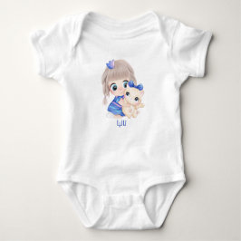 Body Para Bebê Personalizado, nome do bebê     