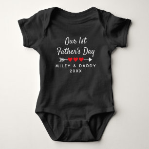 Body Para Bebê Personalizado Nosso Presente Bonito De Dia de os p