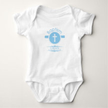 Personalizável, Menino Azul Filho de Deus Batismo
