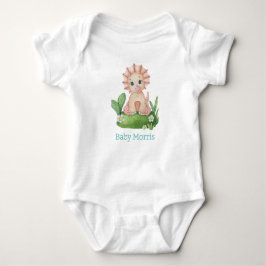 Body Para Bebê Personalize o seu pequeno estilo Dino!