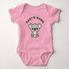 Body Para Bebê Personalized Cute Koala Baby Bodysuit