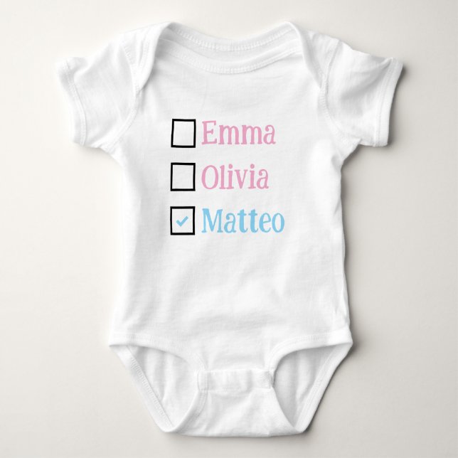 Body Para Bebê Personalized Triplets Gift, Custom Triplet Babies  (Frente)