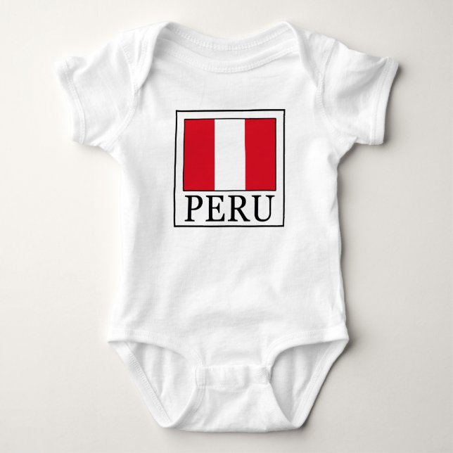 Body Para Bebê Peru (Frente)
