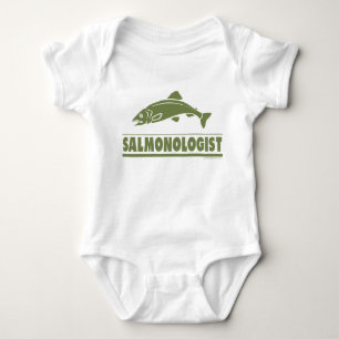 Body Para Bebê Pesca do salmão