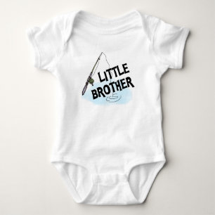 Body Para Bebê Pescar pequeno irmão