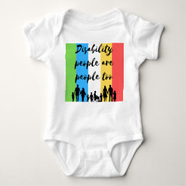 Body Para Bebê pessoas com deficiência também são pessoas