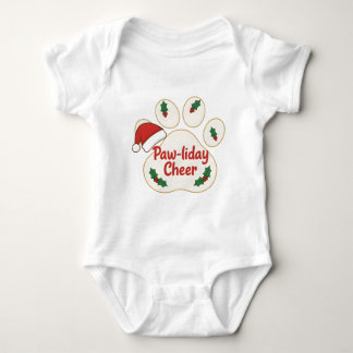 Body Para Bebê Pet lovers’ favorite — a paw print 