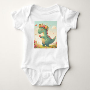 Body Para Bebê Petalossauro (Nova Raça de Dinossauro)