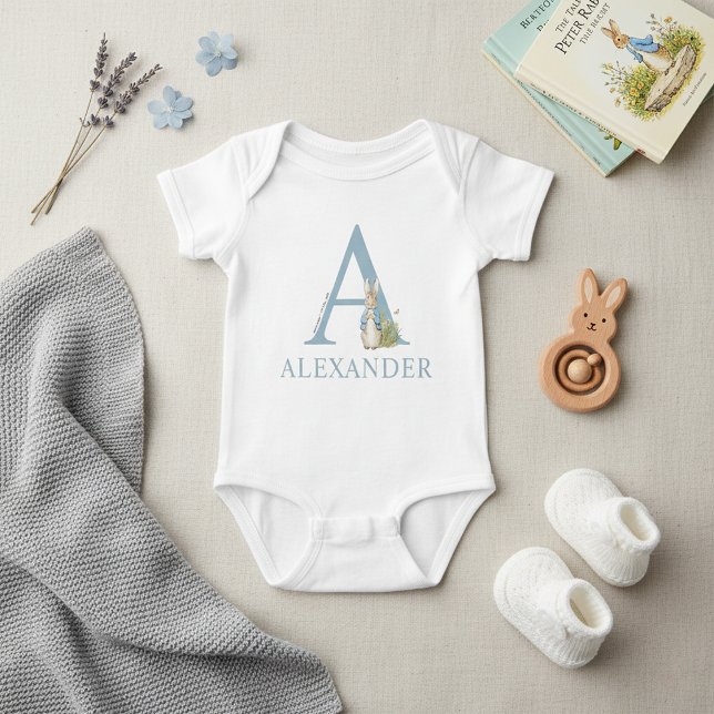 Body Para Bebê Peter Rabbit | A é para (Criador carregado)