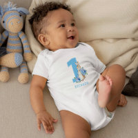 Peter Rabbit, primeira roupa para bebê de aniversá