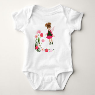 Body Para Bebê PetitRose "pouca fada da flor",