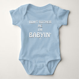 Body Para Bebê Piada sobre chiliques de bebês v2