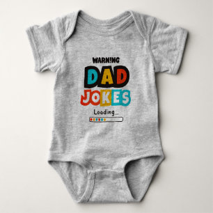 Body Para Bebê Piadas Pai Cuja Design É Carregada Para Dia de os