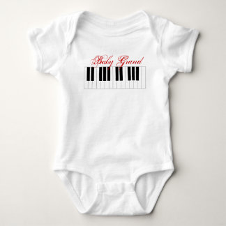 Body Para Bebê Piano de cauda do bebê -