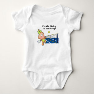 Body Para Bebê Pickleball Baby em Treinamento!