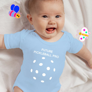 Body Para Bebê Pickleball PRO azul