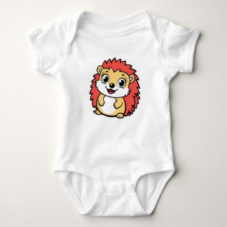 Body Para Bebê Pickly Cute Hedgehog Snugglesuit