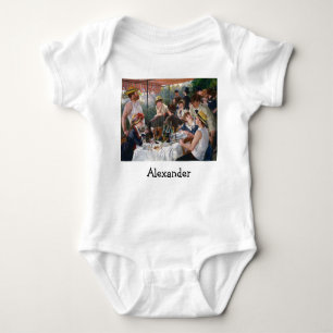 Body Para Bebê Pierre-Auguste Renoir - Luncheon do Partido Barco