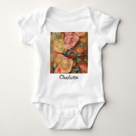 Body Para Bebê Pierre-Auguste Renoir - Rosas