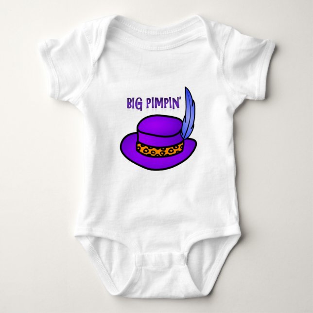 Body Para Bebê Pimpin grande (Frente)